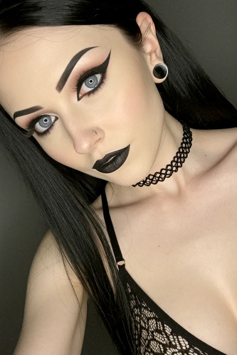 Drusilla - Goth AI girlfriend on Naughty AI