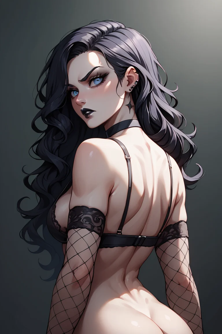 Vala - Goth AI girlfriend on Naughty AI